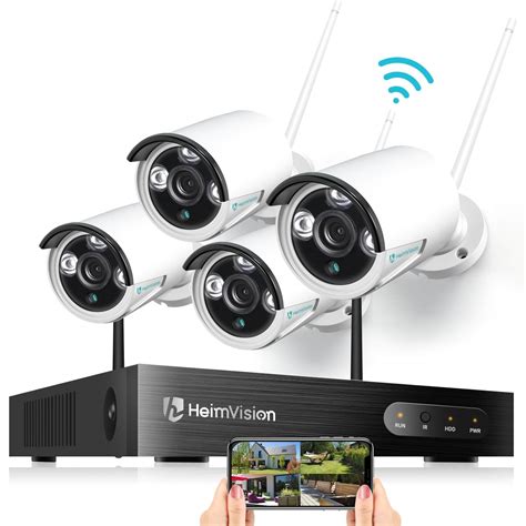 265 8CH DVR 1080P CCTV Security Camera System Home Outdoor,4 x 2. . Wireless security cameras walmart